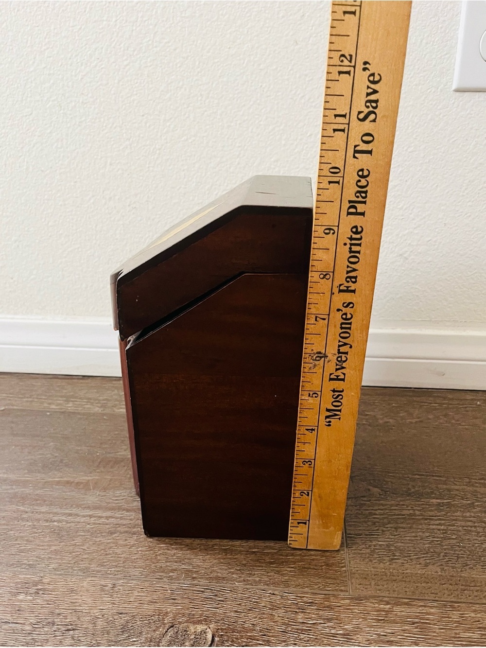Georgian Style Mahogany Knife Box 19th. Century - Picture 2 of 15